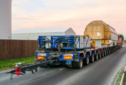 Heavy lift project cargo loading oversized equipment port Morocco
