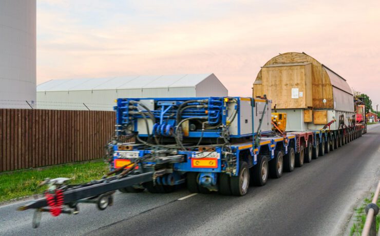 Heavy lift project cargo loading oversized equipment port Morocco